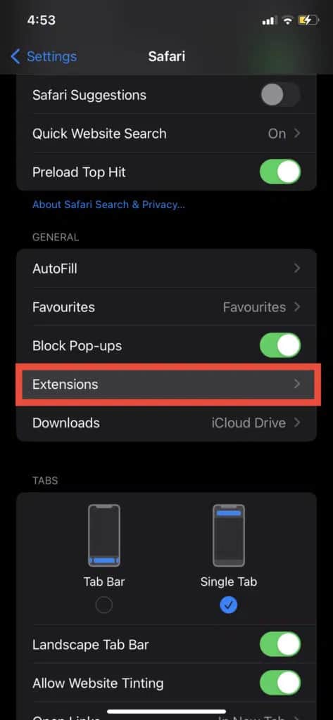 طريقة حظر الإعلانات في الايفون