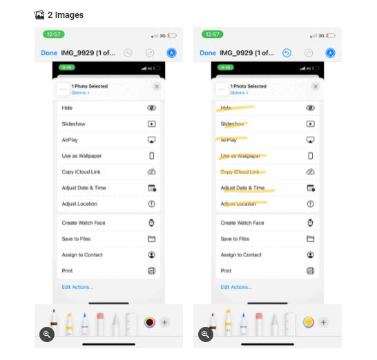 أسرع طريقة لتحويل الصور إلى PDF في الايفون والايباد