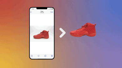 ازالة خلفية الصور على الايفون