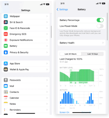 ميزات نظام iOS 16