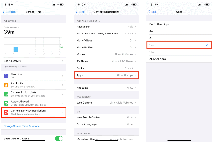 حظر اليوتيوب على الايفون