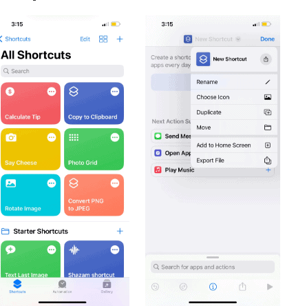 مشكلة تقصير الروابط في الايفون-1